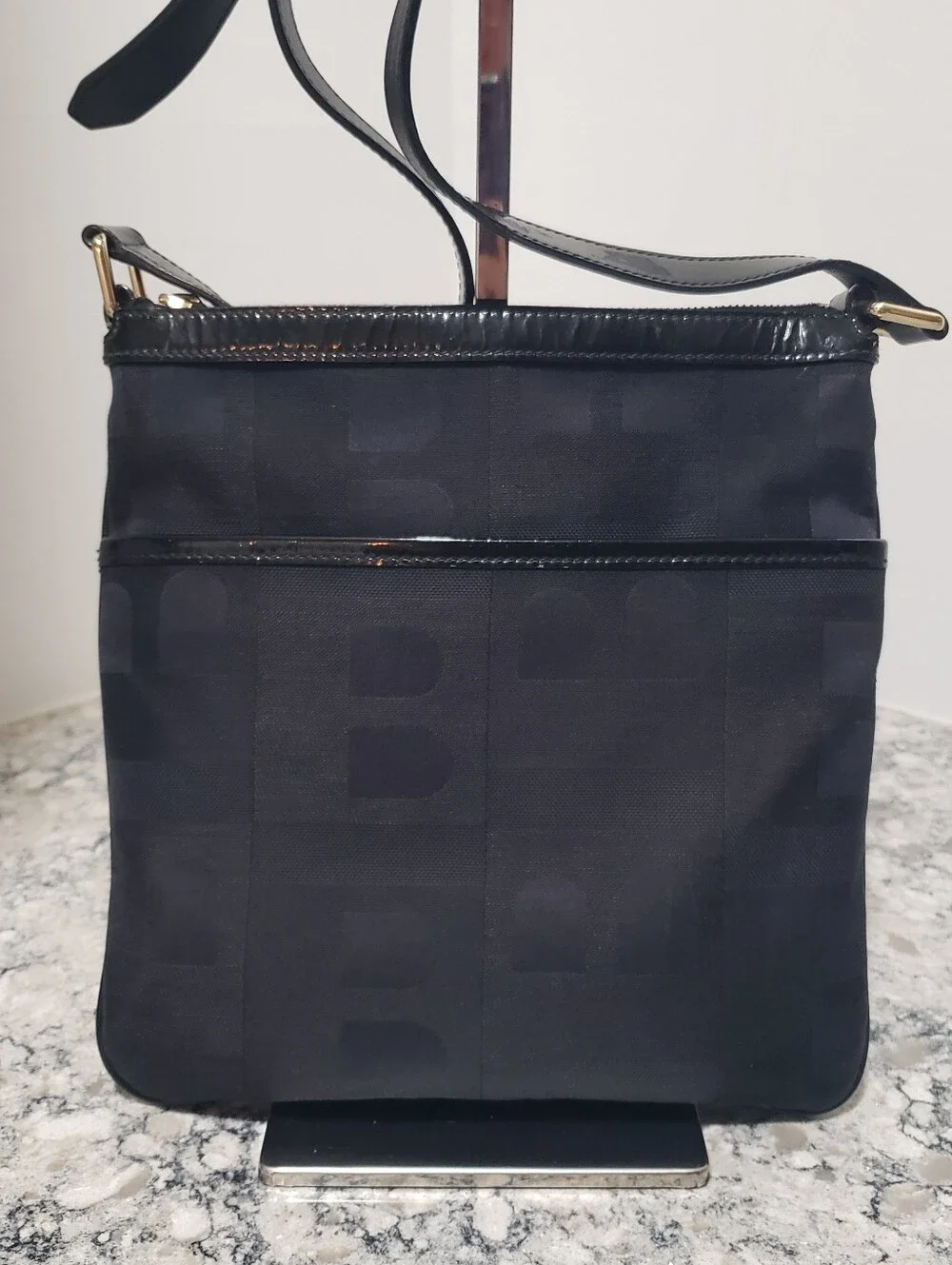 Vintage Bally Monogram Jacquard 